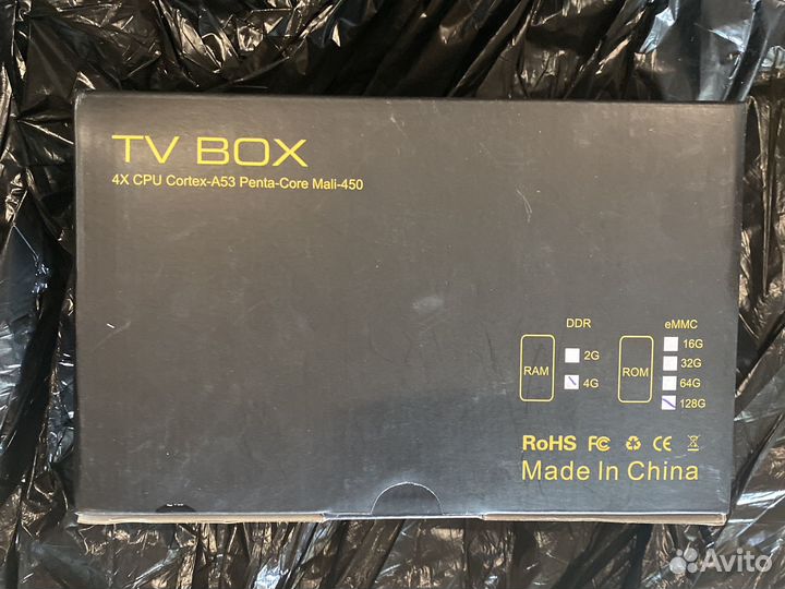 SMART tv приставка 4k 128