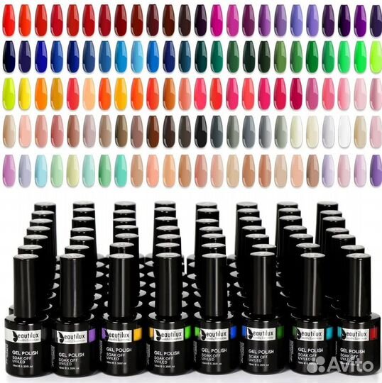 Гель-лак для ногтей Beautilux профессиональный