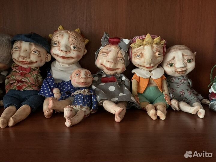 Кукла ручной работы из ла долл