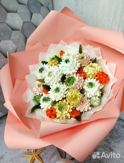 Зефирные цветы/букеты