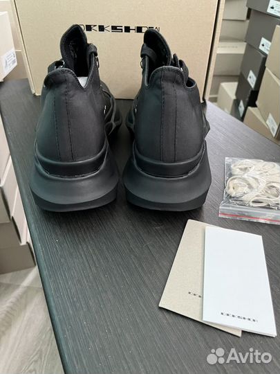 Rick Owens Abstract Low Black 38-46 IT