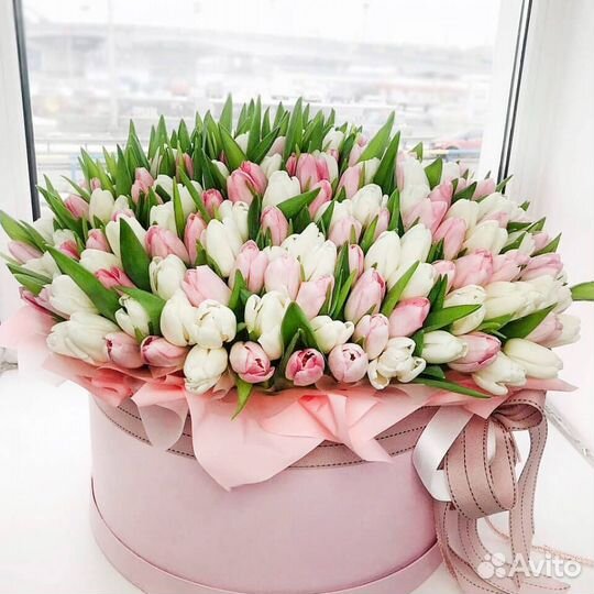 Тюльпаны к 8 марта оптом