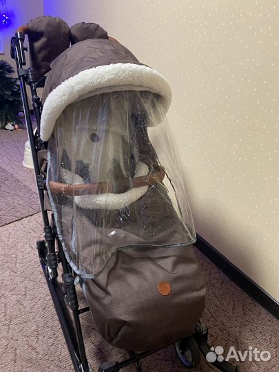 Санки-коляска nika новые