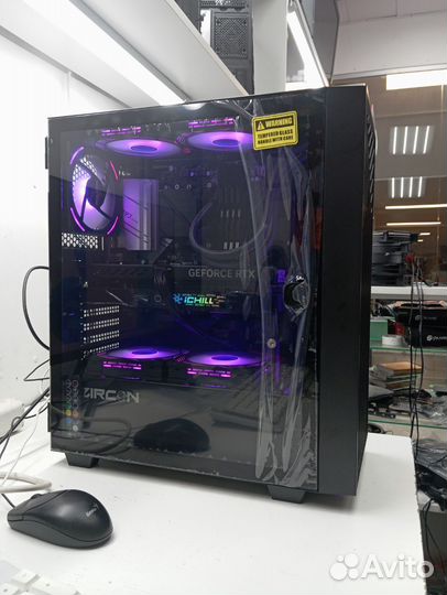 Игровой супер компьютер r 5800x3d/4060TI/РАССРОЧКА