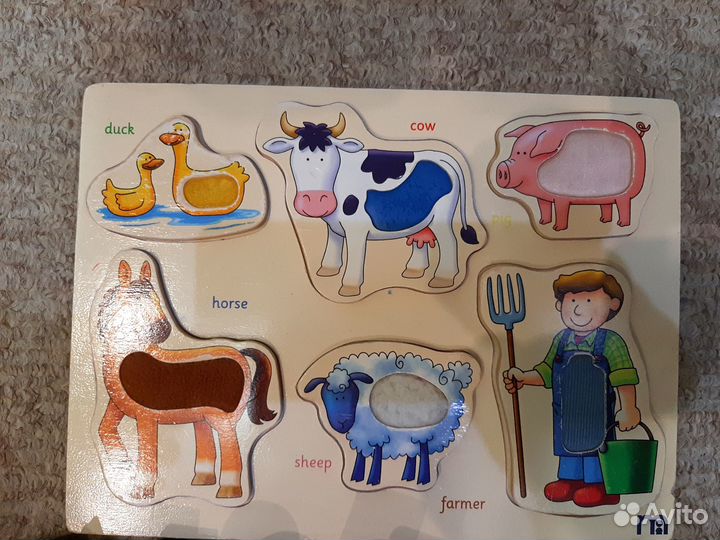 Деревянные пазлы