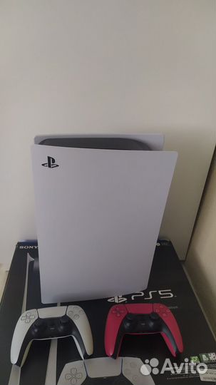 Sony PlayStation 5 без дисковода с 2 джойстиками