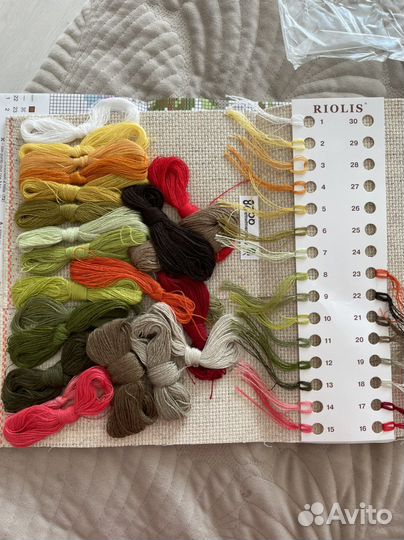Набор для вышивания крестом риолис