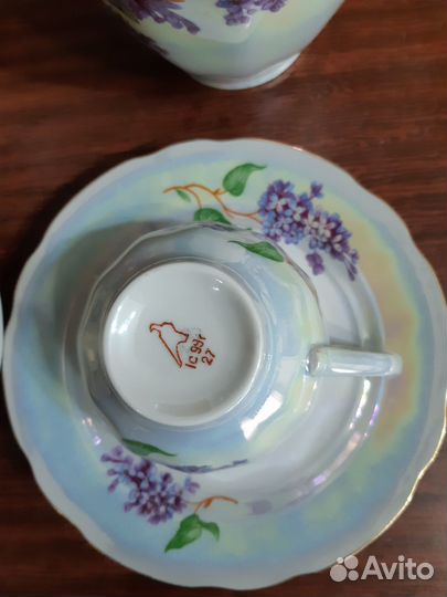 Дулевский фарфор, чайно-кофейный сервиз