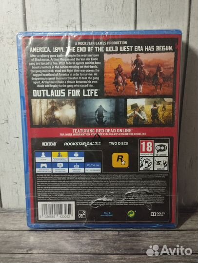 Red dead redemption 2 ps4