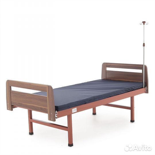 Кровать медицинская механическая простая для дома