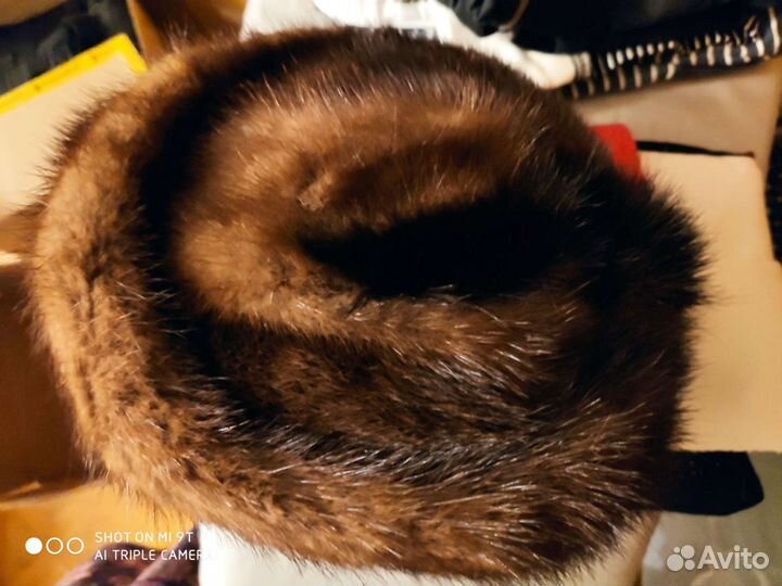 Шапка норковая