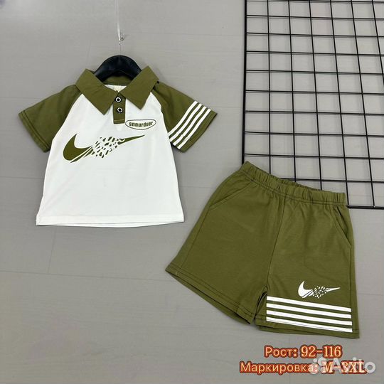 Костюм на мальчика (шорты и футболка)