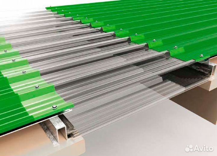 Металлопрофиль пластик