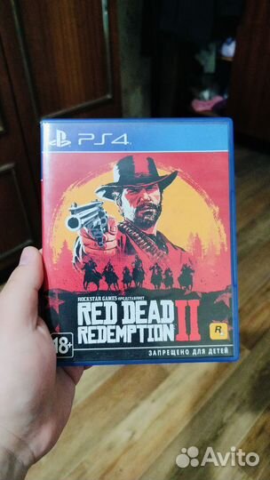 Red dead redemption 2 ps4 диск