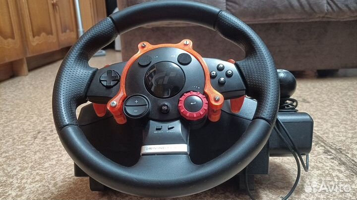 Игровой руль logitech driving force gt