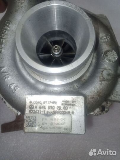 Турбина на Мерседес OM646
