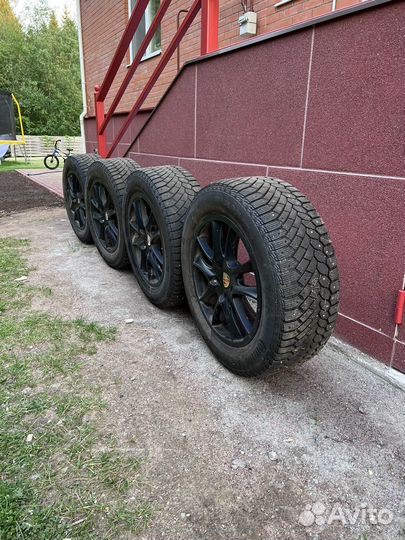 Колеса с дисками на Porsche Cayenne r18