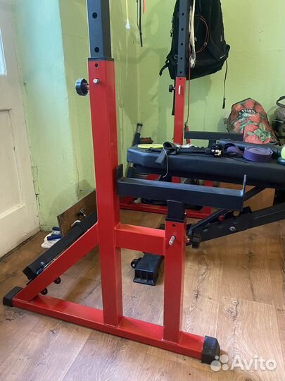 Штанга гантели стойки