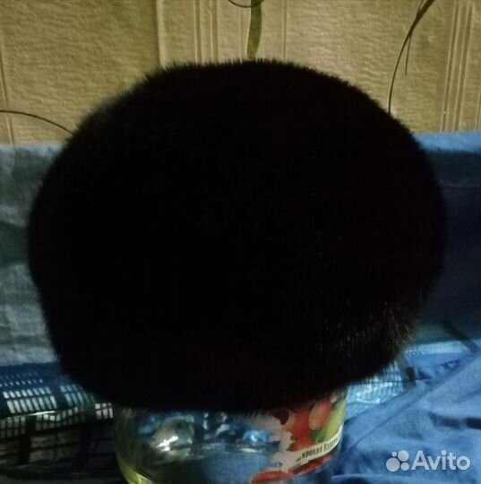 Берет женский норковый