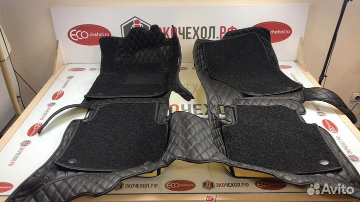 3D Коврики Lexus LX570 из Экокожи