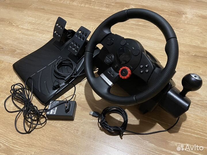 Руль logitech driving force gt