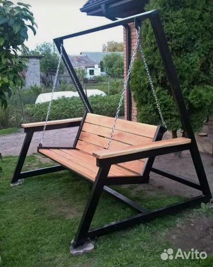 Шкаф, мебель, стол, стулья, качели, полки