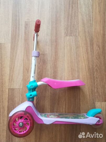 Детский самокат с сиденьем Capella Puppy