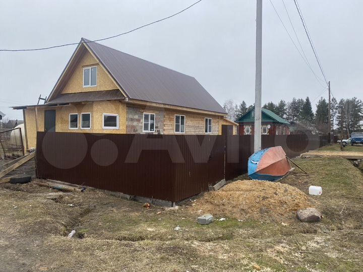 Дом 105 м² на участке 13 сот.