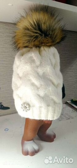 Шапка зимняя для девочки 46 48