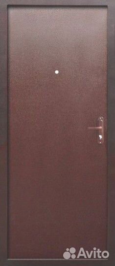 Металлическая дверь Стройгост 5 РФ мет/мет