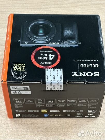 Sony Alpha A6400 kit 16-50mm Новый