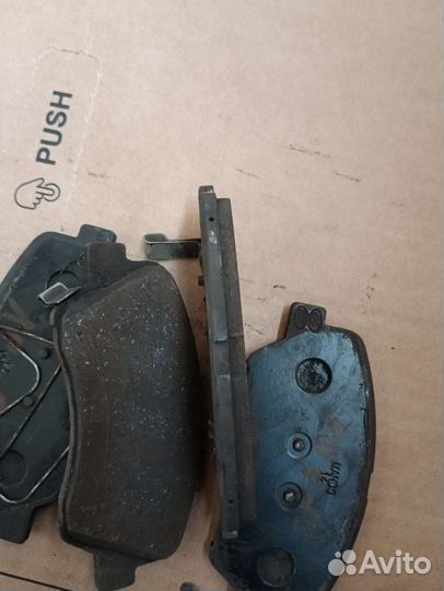 Тормозные колодки на kia rio 4, хендай солярис