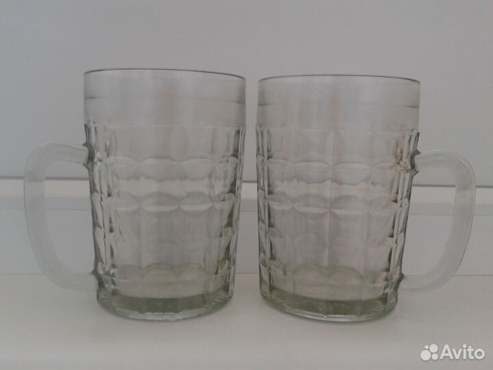 Кружки пивные 0.5 л.,саз 1985 года