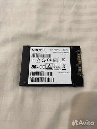 SSD SanDisk 480