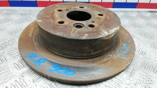 Диск тормозной задний toyota RAV 4 ZCA2 (HEA12LR02