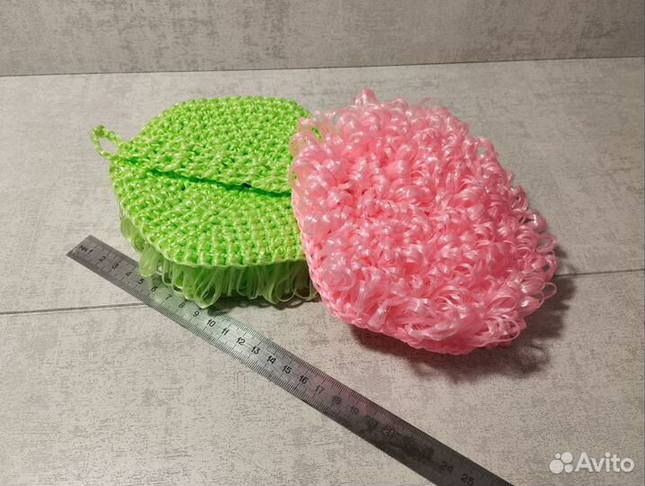 Мочалка ручной работы