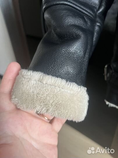 Дубленка zara