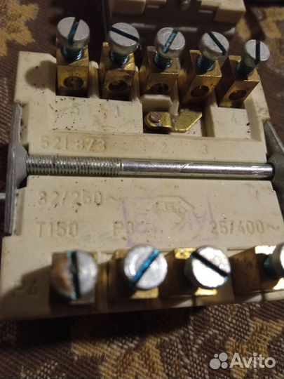 Переключатели для электроплит