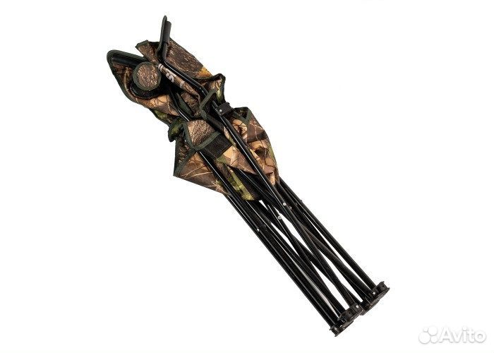 Кресло с подстаканником в чехле до 100кг