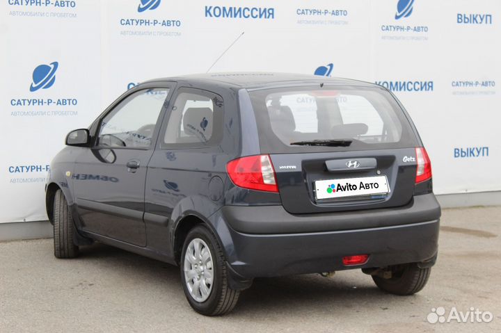 Hyundai Getz 1.1 МТ, 2008, 135 000 км