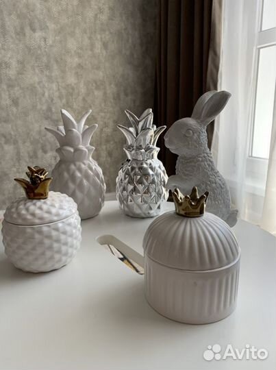 Интерьерный декор Ананасы