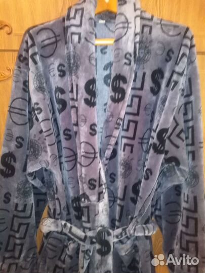 Халат банный мужской