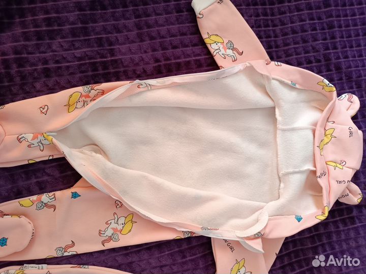 Комбинезон для девочки 62 68