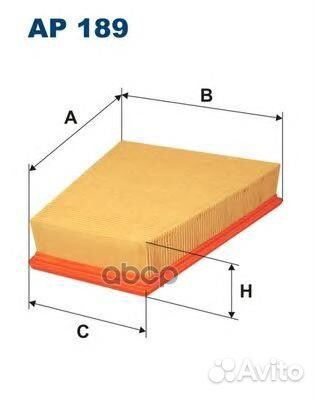 Фильтр воздушный ap189 Filtron