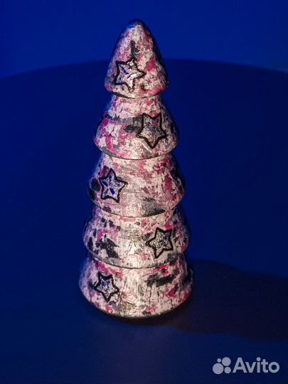 Звёздная интерьерная ёлочка