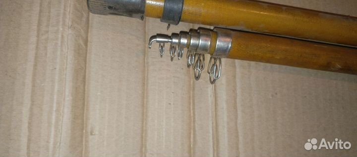 Удилище телескопическое 4м Стеклопластик