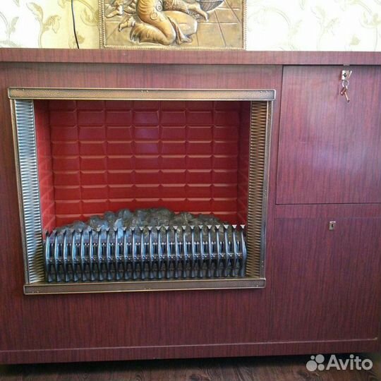 Камин электрический СССР с баром