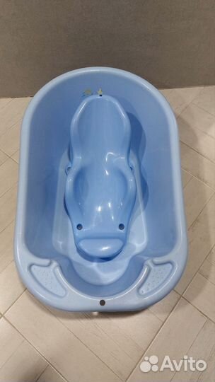 Ванночка для купания с горкой