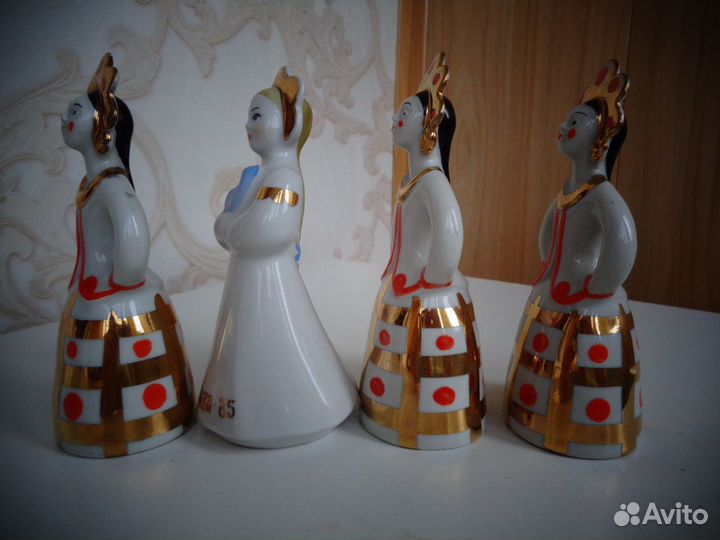 Фарфоровая статуэтка Катюша СССР