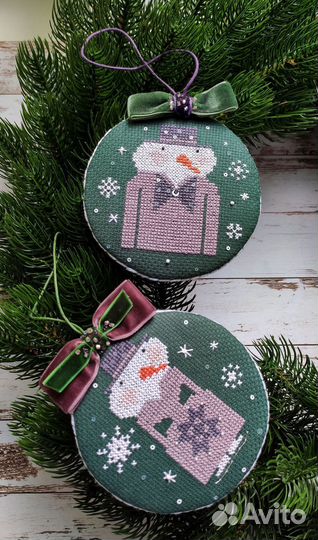 Елочные украшения на елку игрушки подвески на елку